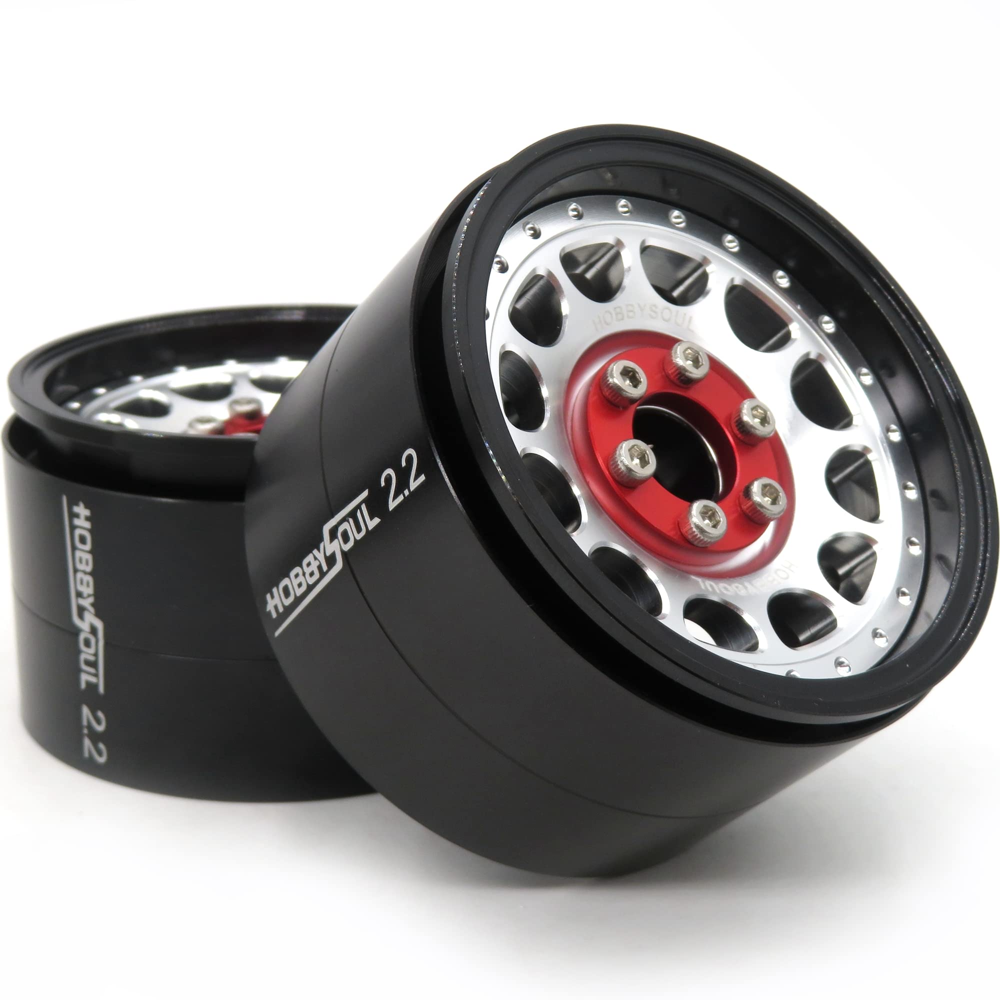 HOBBYSOUL 2.2インチ ラジコンホイール 4個 可変オフ　trx4 Amazon.co.jp: HOBBYSOUL RC 2.2 タイヤ 高さ127mm / 5.0インチ